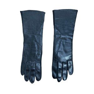 Vintage Black Leather Gloves